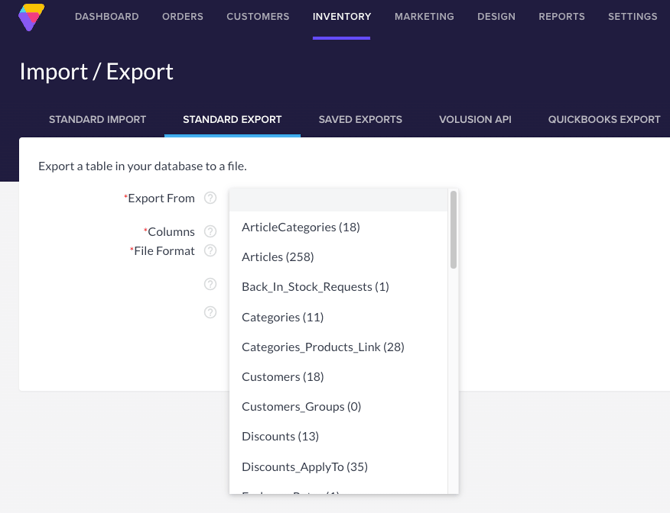 ExportingTables1