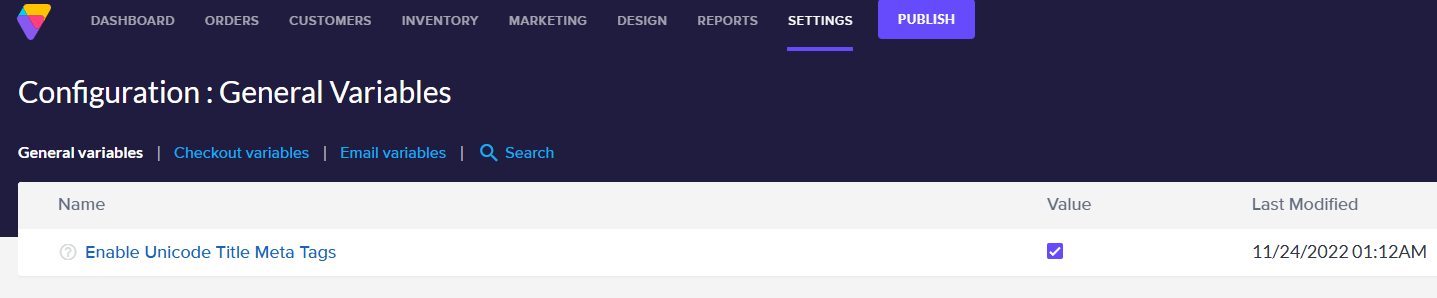Enable Unicode Title Meta Tags Enable Unicode Title Meta Tags