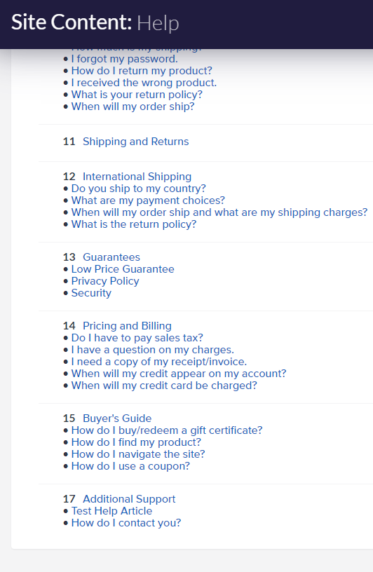 New Help Article New Help Article