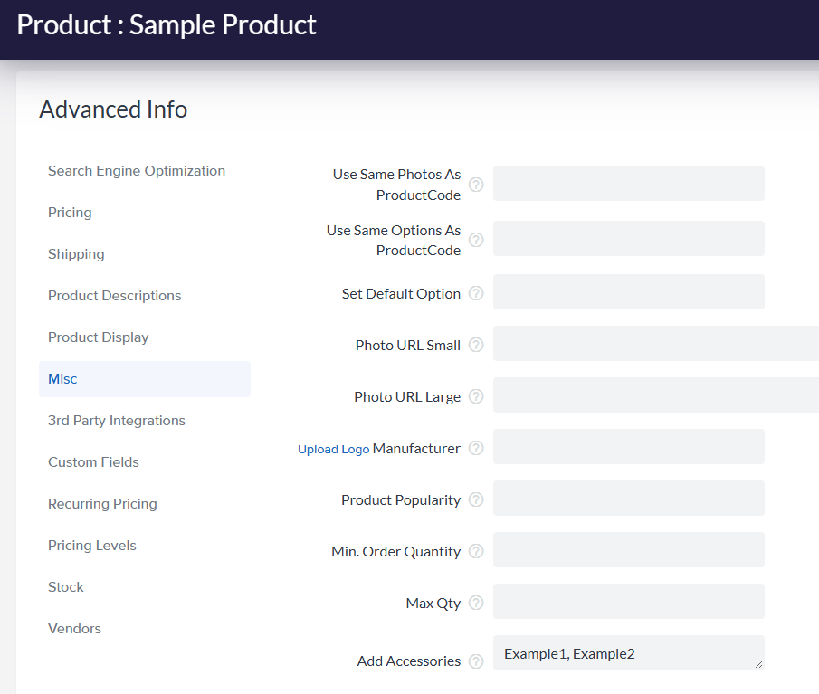 Adding related products to display by using accessories Adding related products to display by using accessories